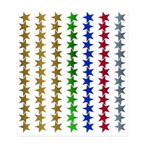Image of Teacher Created Resources TCR6644 Sticker Valu-Pak, Foil Stars, 686/pack