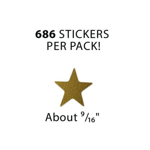 Image of Teacher Created Resources TCR6644 Sticker Valu-Pak, Foil Stars, 686/pack