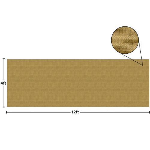 Image of Teacher Created Resources TCR77365 Better Than Paper Bulletin Board Roll, 4 Ft X 12 Ft, Burlap