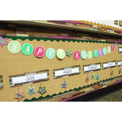 Image of Teacher Created Resources TCR77365 Better Than Paper Bulletin Board Roll, 4 Ft X 12 Ft, Burlap