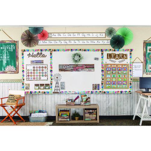Image of Teacher Created Resources TCR77366 Better Than Paper Bulletin Board Roll, 4 Ft X 12 Ft, White Wood