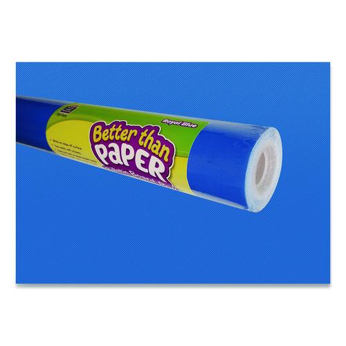 Image of Teacher Created Resources TCR77370 Better Than Paper Bulletin Board Roll, 4 Ft X 12 Ft, Royal Blue