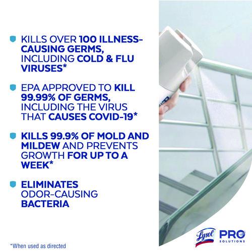 Image of LYSOL® Brand 19200-99923 Disinfectant Spray To Go, Crisp Linen Scent, 1.5 oz Aerosol Spray, 12/Carton