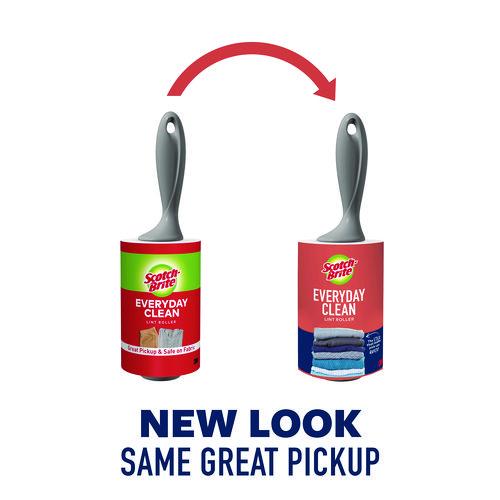 Image of Scotch-Brite 7100278464 Everyday Clean Lint Roller, 70 Sheets/Roll