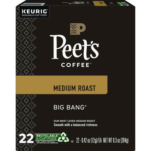 Image of Peet's Coffee & Tea® 5000377811 Big Bang K-Cups, 22/Box
