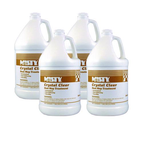 Image of Misty® 1003411 Dust Mop Treatment, Attracts Dirt, Non-Oily, Grapefruit Scent, 1gal, 4/carton