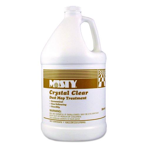 Image of Misty® 1003411 Crystal Clear Dust Mop Treatment, Slightly Fruity Scent, 1 Gal Bottle
