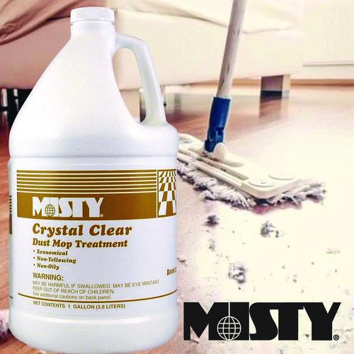 Image of Misty® 1003411 Dust Mop Treatment, Attracts Dirt, Non-Oily, Grapefruit Scent, 1gal, 4/carton