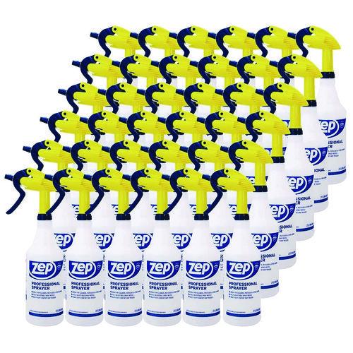 Image of Zep Commercial® HDPRO36 Professional Spray Bottle, 32 Oz, Blue/gold/clear, 36/carton
