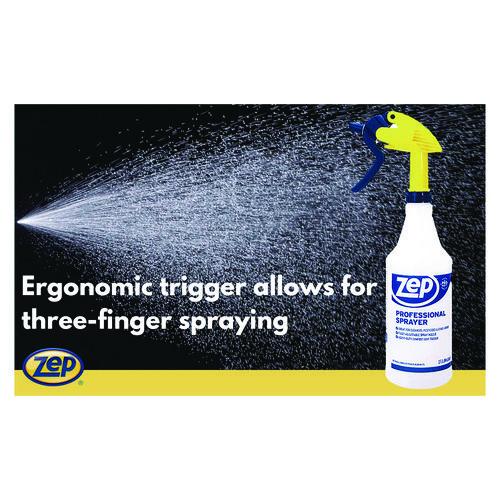Image of Zep Commercial® HDPRO36 Professional Spray Bottle, 32 Oz, Blue/gold/clear, 36/carton