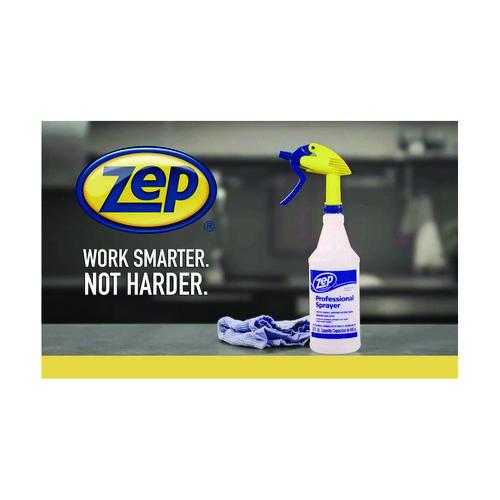 Image of Zep Commercial® HDPRO36 Professional Spray Bottle, 32 Oz, Blue/gold/clear, 36/carton