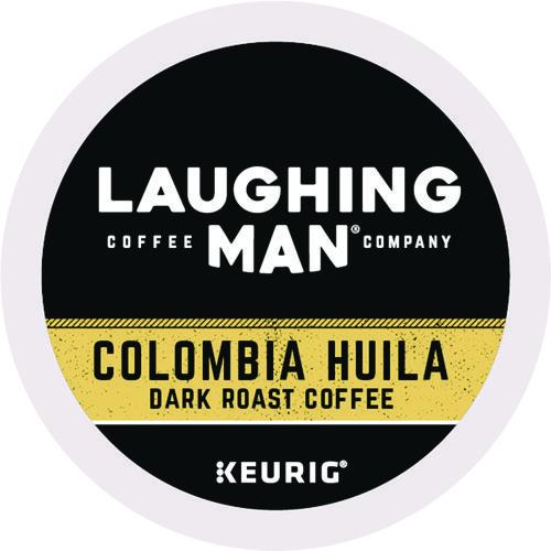 Image of Laughing Man® Coffee Company 5000345773 Colombia Huila K-Cup Pods, 22/box