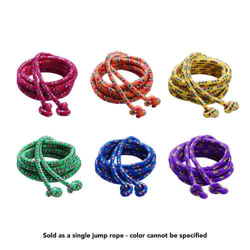 Image of Champion Sports Braided Nylon Jump Ropes, 8 Ft, Assorted, 6/pack
