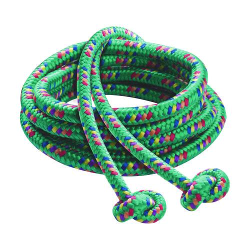 Image of Champion Sports Braided Nylon Jump Ropes, 8 Ft, Assorted, 6/pack