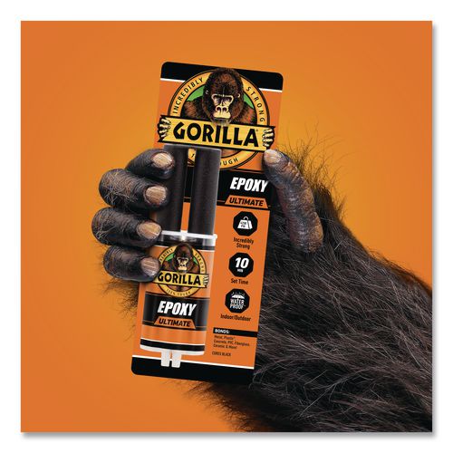 Image of Gorilla® 113442 Epoxy Ultimate, 0.85 oz Syringe, Dries Black