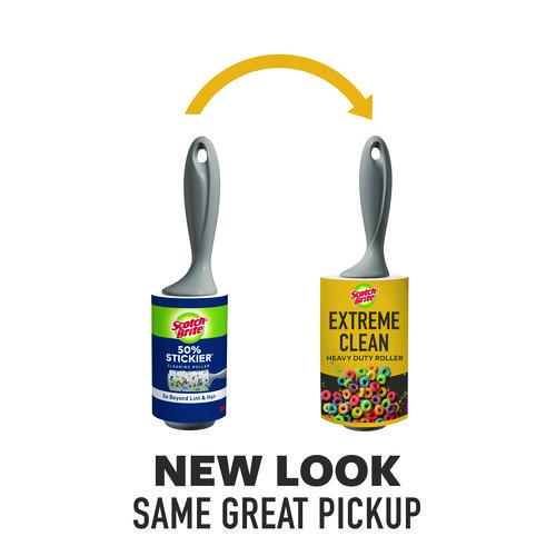 Image of Scotch-BriteÂ® Extreme Clean Lint Roller, 100 Sheets/Roll