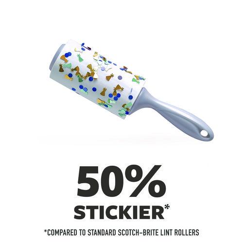 Image of Scotch-Brite® 7100291876 Extreme Clean Lint Roller, 100 Sheets/Roll, 2/Pack