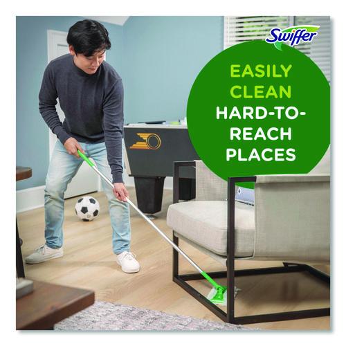 Image of Swiffer® 80314634 Heavy-Duty Dry Refill Cloths, 10.3 x 7.8, White, 20/Pack, 4 Packs/Carton