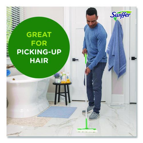 Image of Swiffer® 80314634 Heavy-Duty Dry Refill Cloths, 10.3 x 7.8, White, 20/Pack, 4 Packs/Carton