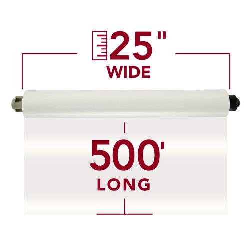 Image of GBC® 3000004EZ Ezload Roll Film, Nap I, 1.5 Mil, 25" X 500 Ft, Gloss Clear, 2/box