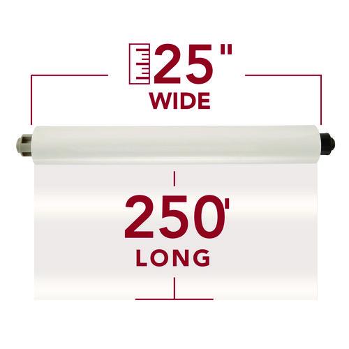 Image of GBC® 3000024EZ Ezload Roll Film, Nap I, 3 Mil, 25" X 250 Ft, Gloss Clear, 2/box