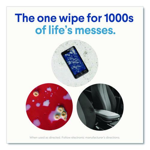 Image of Clorox® 01593 Disinfecting Wipes, Bleach Free Cleaning Wipes, 1-Ply, 7 x 8, Fresh Scent, White, 35/Canister