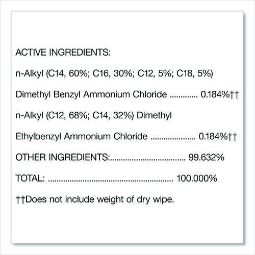 Image of Clorox® 01593 Disinfecting Wipes, Bleach Free Cleaning Wipes, 1-Ply, 7 x 8, Fresh Scent, White, 35/Canister