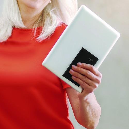 Image of AT-A-GLANCE® SK53-00 DayMinder Pocket-Sized Monthly Planner, Unruled Blocks, 6 x 3.5, Black Cover, 14-Month: Dec 2025 to Jan 2027