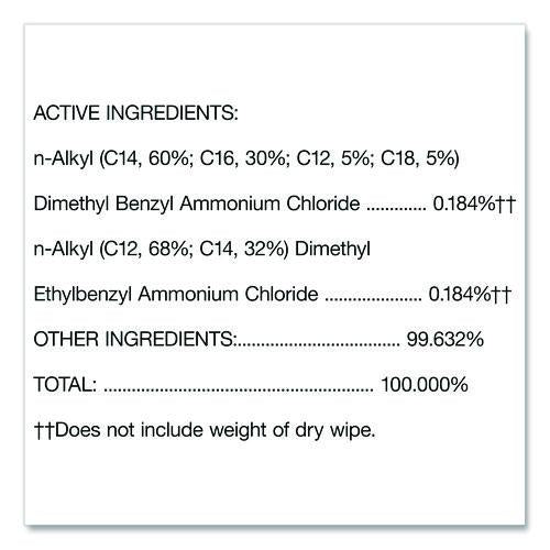 Image of Clorox® 01594 Disinfecting Wipes, Bleach Free Cleaning Wipes, 1-Ply, 7 x 8, Crisp Lemon, White, 35/Canister