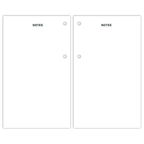 Image of AT-A-GLANCEÂ® Two-Color Desk Calendar Refill, 3.5 x 6, White Sheets, 12-Month (Jan to Dec): 2025