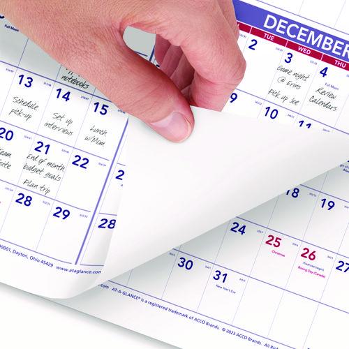 Image of AT-A-GLANCE® PM12-28 Yearly Wall Calendar, 24 x 36, White Sheets, 12-Month (Jan to Dec): 2025