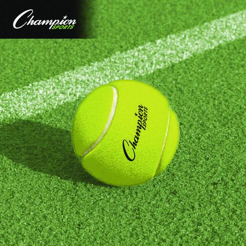 Image of Champion Sports Tennis Balls, 2.5" Diameter, Yellow, 3/pack