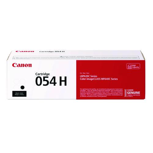 Image of Canon® 3028C001 3028c001 (054h) High-Yield Toner, 3,100 Page-Yield, Black