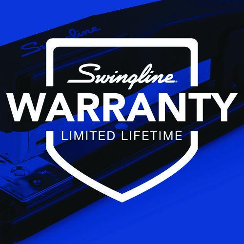 Image of Swingline® 44401 Commercial Full Strip Desk Stapler, 20-Sheet Capacity, Black
