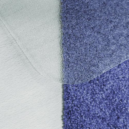 Image of Floortex® NRCMFLPD0003 Cleartex Unomat Anti-Slip Polycarbonate Chair Mat for Flat Pile Carpeted and Hard Floors, Rectangular, 35" x 47", Clear