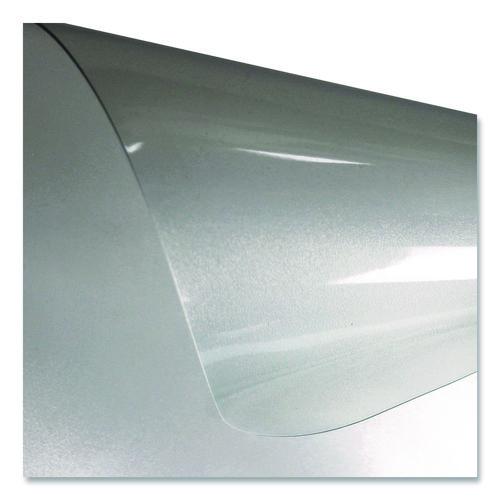 Image of Floortex® NRCMFLBS0004 Ecotex Marlon BioPlus Rectangular Polycarbonate Chair Mat for Hard Floors, Rectangular, 46" x 60", Clear
