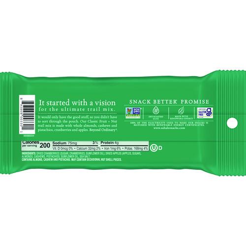 Image of Sahale Snacks® 9386900330 Fruit and Nut Classic Trail Mix, 1.5 oz Bag, 18/Carton