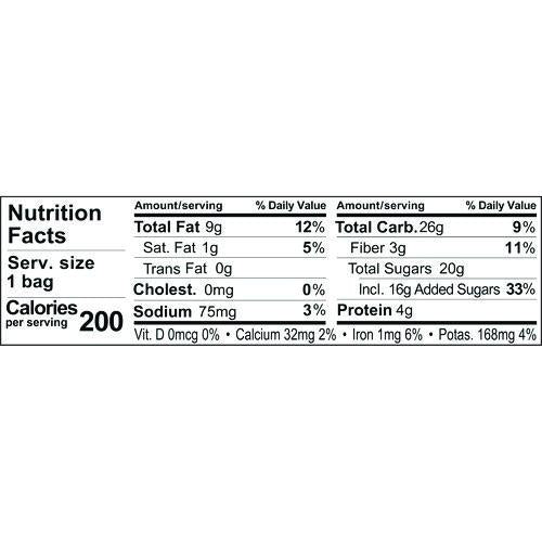 Image of Sahale Snacks® 9386900330 Fruit and Nut Classic Trail Mix, 1.5 oz Bag, 18/Carton