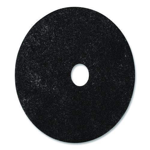Image of Americo® 400112 Stripping Pad, 12" Diameter, Black, 5/Carton