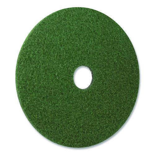 Image of Americo® 442420 Black Diamond 3000 Grit Diamond Pad, 20" Diameter, Black and Green, 2/Carton