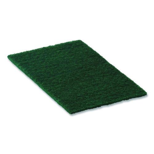 Image of Americo® 510161 90-96 Medium Duty Hand Cleaning Pad, 6" x 9", Green, 20/Pack, 3 Packs/Carton
