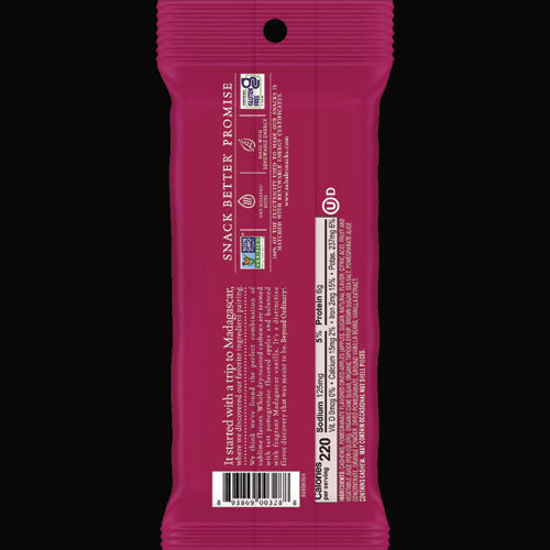 Image of Sahale Snacks® 9386900328 Pomegranate Vanilla Glazed Mix Cashews, 1.5 oz Bag, 18/Carton