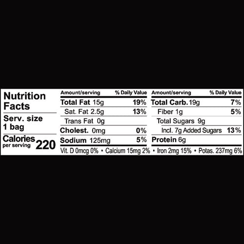 Image of Sahale Snacks® 9386900328 Pomegranate Vanilla Glazed Mix Cashews, 1.5 oz Bag, 18/Carton