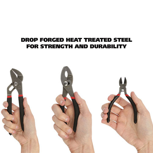 Image of Great Neck® 87900 8-Piece Steel Pliers And Wrench Tool Set