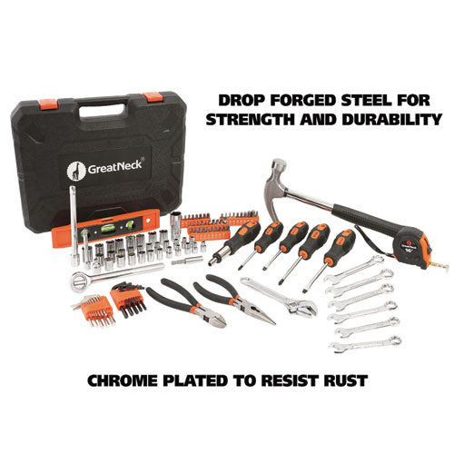 Image of Great Neck® TK119 119-Piece Tool Set