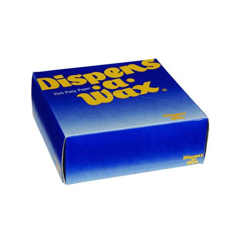 Image of Dixie® 512 Dispens-A-Wax Waxed Deli Patty Paper, 5.5 x 5.5, 1,000/Box, 24 Boxes/Carton