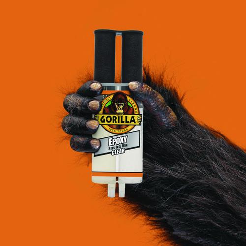 Image of Gorilla® 4200101 Epoxy, 0.85 oz, Dries Clear