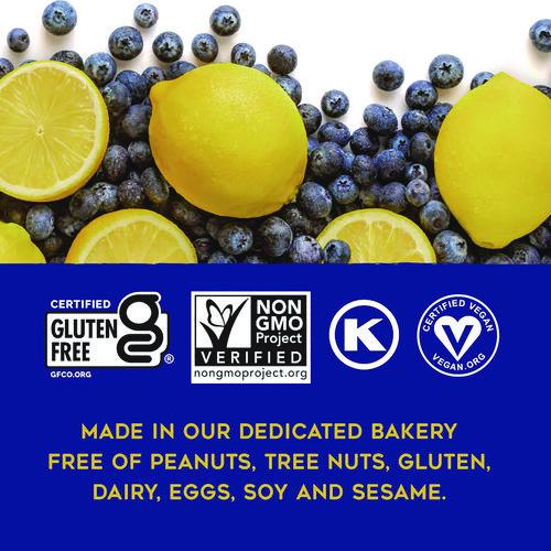 Image of 88 ACRES ACY00592 Warm 'N Chewey Gluten-Free Blueberry/Lemon Seed and Oat Bar, 1.6 oz Bar, 9/Box