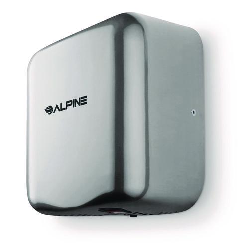 Image of Alpine Industries ALP40010CHRMK Hemlock Commercial Automatic 120V Hand Dryer, 6.68 x 11.41 x 12.31, Chrome