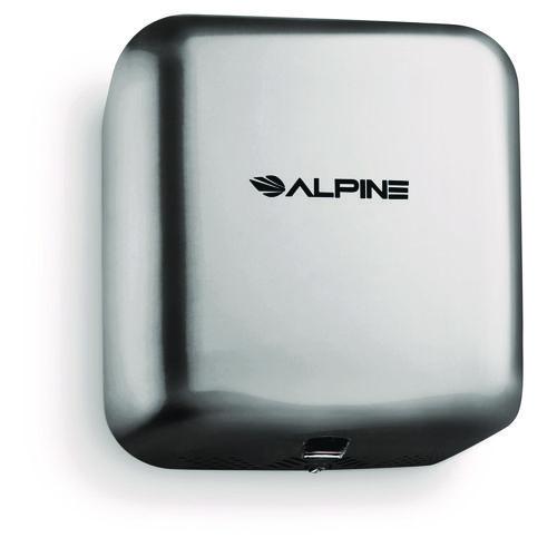 Image of Alpine Industries ALP40010CHRMK Hemlock Commercial Automatic 120V Hand Dryer, 6.68 x 11.41 x 12.31, Chrome